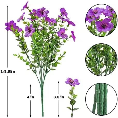 Purple-๐บUV Resistant Colorful Artificial Flower