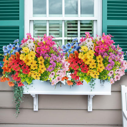 💥Only $1.98Last Day Promotion!🌺UV Resistant Colorful Artificial Flower