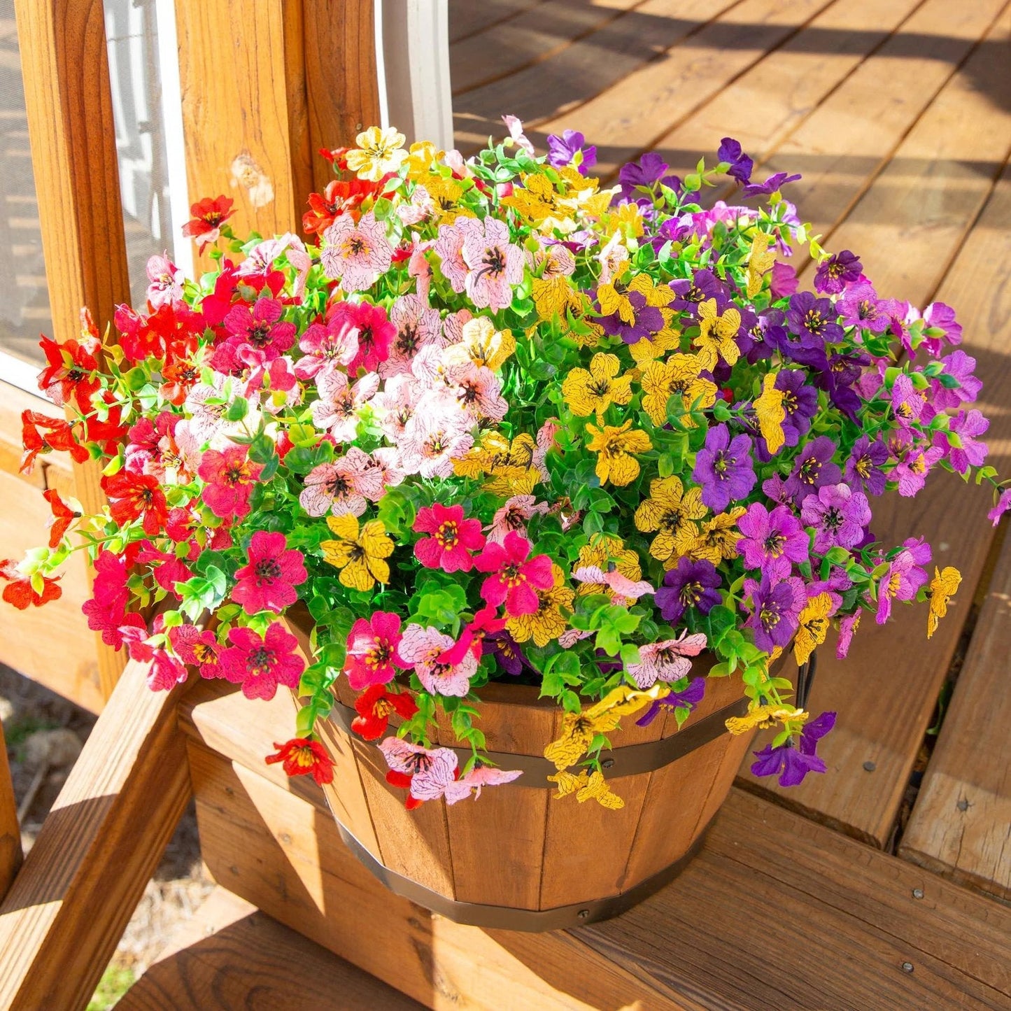 💥Only $1.98Last Day Promotion!🌺UV Resistant Colorful Artificial Flower