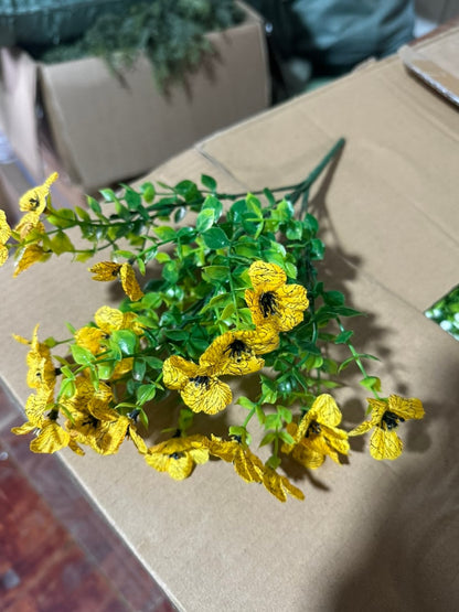 Yellow-🌺UV Resistant Colorful Artificial Flower