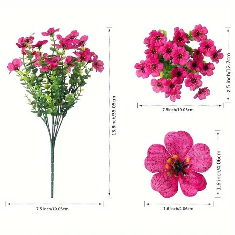 💥Only $1.98Last Day Promotion!🌺UV Resistant Colorful Artificial Flower